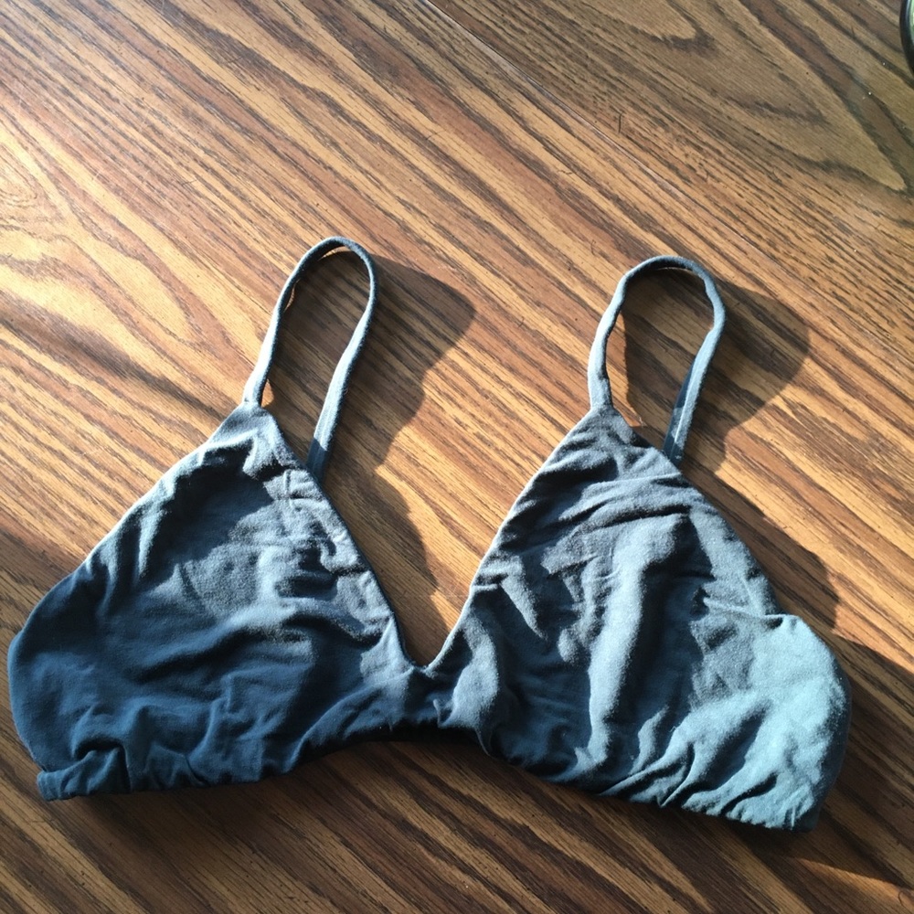 Hara the Label Stella Low Cut Bra Charcoal Large